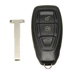 3 Buttons Remote Key Case Shell Fob for Ford Mondeo Fiesta Focus Titanium 2