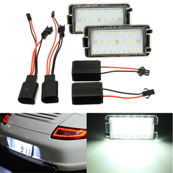 2 x 18 LED Licence Number Plate Light For Seat Altea Arosa Cordoba Ibiza White 1 2 x 18 LED Licence Number Plate Light For Seat Altea Arosa Cordoba Ibiza White
