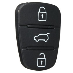 3 Button Remote Key Fob Case Shell Rubber Pad For Hyundai I10 I20 I30 Flip Key 3 3 Button Remote Key Fob Case Shell Rubber Pad For Hyundai I10 I20 I30 Flip Key - Image 3