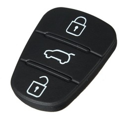 3 Button Remote Key Fob Case Shell Rubber Pad For Hyundai I10 I20 I30 Flip Key 4 3 Button Remote Key Fob Case Shell Rubber Pad For Hyundai I10 I20 I30 Flip Key - Image 4