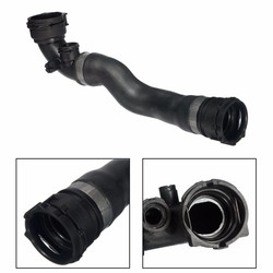 Black Left Upper Radiator Hose for BMW 320 323 325 328 330 E46 17127510952 1 Black Left Upper Radiator Hose for BMW 320 323 325 328 330 E46 17127510952