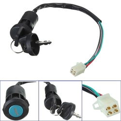 4 Wires 2 Ignition Keys Switch 50 70 90 110 125cc Fit Chinese ATV Go Kart 2 4 Wires 2 Ignition Keys Switch 50 70 90 110 125cc Fit Chinese ATV Go Kart - Image 2