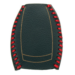 Leather Auto Smart Car Key Case Cover For Mercedes Benz W203 W210 W211 AMG W204 4 Leather Auto Smart Car Key Case Cover For Mercedes Benz W203 W210 W211 AMG W204 - Image 4