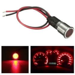 14mm 12V Dash Panel Indicator Warning Light Lamp For Motorcycle Car Van Boat Truck Lorry 5 14mm 12V Dash Panel Indicator Warning Light Lamp For Motorcycle Car Van Boat Truck Lorry - Image 5