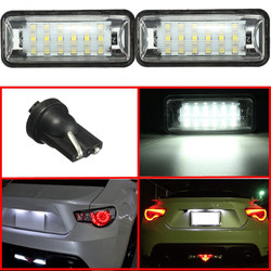 LED License Plate Light Lamp For Subaru BRZ Legacy WRX STI Impreza XV Crosstrek 1