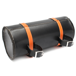 Motorcycle Side Saddle Bag PU Leather Round Saddle Tool Bag Universal 5 Motorcycle Side Saddle Bag PU Leather Round Saddle Tool Bag Universal - Image 5