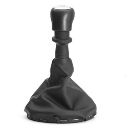 5-Speed Gear Stick Shift Knob Frame Boots Black for VW Transporter T5 T6 2 5-Speed Gear Stick Shift Knob Frame Boots Black for VW Transporter T5 T6 - Image 2