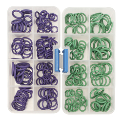 145Pcs A/C R134a System Air Conditioning O Ring Seals Washer Kit 2 145Pcs A/C R134a System Air Conditioning O Ring Seals Washer Kit - Image 2