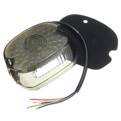 Smoke LED Tail Brake Turn Light For 91-10 Harley Sportster Softail Dyna Lay Down 2 Smoke LED Tail Brake Turn Light For 91-10 Harley Sportster Softail Dyna Lay Down - Image 2