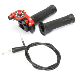 Quick Action Twist Throttle With Cable Red 125cc 140cc 150cc Pit Bike 1