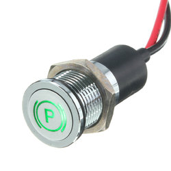 12V 14mm LED Dash Panel Warning Light Indicator Lamp 5 12V 14mm LED Dash Panel Warning Light Indicator Lamp - Image 5