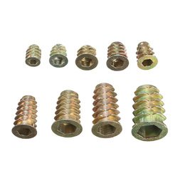M4 M5 M6 M8 M10 Type D W/ Flange Hex Drive Screw In Threaded Insert For Wood 5 M4 M5 M6 M8 M10 Type D W/ Flange Hex Drive Screw In Threaded Insert For Wood - Image 5