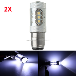 2pcs 10-30V PX15D 16LED 80W 6500K Motorcycle Fog Driving DRL Headlight Light Bulb 1 2pcs 10-30V PX15D 16LED 80W 6500K Motorcycle Fog Driving DRL Headlight Light Bulb