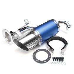 50mm/2in Motorcycle Exhaust System Stainless Steel Short Carbon Fiber For GY6 49cc 50cc 125cc 150cc 200cc 4 Stroke Scooter 7 50mm/2in Motorcycle Exhaust System Stainless Steel Short Carbon Fiber For GY6 49cc 50cc 125cc 150cc 200cc 4 Stroke Scooter - Image 7