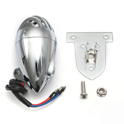 Motorcycle Chrome Rear Tail Brake License Light For Yamaha Bobber Chopper Harley 4 Motorcycle Chrome Rear Tail Brake License Light For Yamaha Bobber Chopper Harley - Image 4