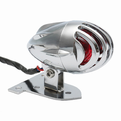 Motorcycle Chrome Rear Tail Brake License Light For Yamaha Bobber Chopper Harley 5 Motorcycle Chrome Rear Tail Brake License Light For Yamaha Bobber Chopper Harley - Image 5