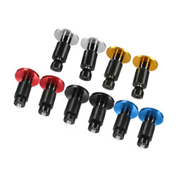 Pair 7/8inch Universal Handlebar Hand Grips Bar End Plugs Cap Motorcycle Bike 6 Pair 7/8inch Universal Handlebar Hand Grips Bar End Plugs Cap Motorcycle Bike - Image 6