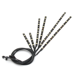 6x White 18LEDs Wireless Remote Car Motorcycle Frame Lights Flexible Neon Strips 5 6x White 18LEDs Wireless Remote Car Motorcycle Frame Lights Flexible Neon Strips - Image 5