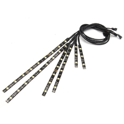 6x White 18LEDs Wireless Remote Car Motorcycle Frame Lights Flexible Neon Strips 6 6x White 18LEDs Wireless Remote Car Motorcycle Frame Lights Flexible Neon Strips - Image 6