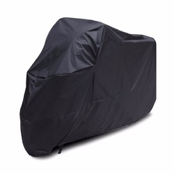 XXXL Black Motorcycle Cover Waterproof 295x110x140cm For 400cc-1000cc Motorcycle 2