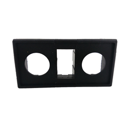 Assemble Mounting Frame Two Round Hole Side Frame One Square Hole Middle Frame 1