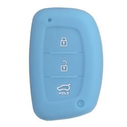Car Remote Key Silicone Fob Protector Cover Case Three Button For Hyundai I40 Mistra Solaris 3 Car Remote Key Silicone Fob Protector Cover Case Three Button For Hyundai I40 Mistra Solaris - Image 3