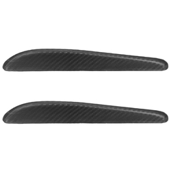 2 X Car Streamline Protection Bumper Anti-rub Crash Sticker Cover Bar Common Use 2 2 X Car Streamline Protection Bumper Anti-rub Crash Sticker Cover Bar Common Use - Image 2