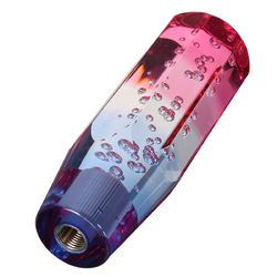 Universal 15cm Bubble Styling Crystal Manual Gear Knob Shift Blue White Red 2 Universal 15cm Bubble Styling Crystal Manual Gear Knob Shift Blue White Red - Image 2