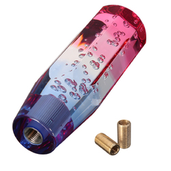 Universal 15cm Bubble Styling Crystal Manual Gear Knob Shift Blue White Red 3 Universal 15cm Bubble Styling Crystal Manual Gear Knob Shift Blue White Red - Image 3