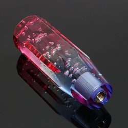 Universal 15cm Bubble Styling Crystal Manual Gear Knob Shift Blue White Red 5 Universal 15cm Bubble Styling Crystal Manual Gear Knob Shift Blue White Red - Image 5