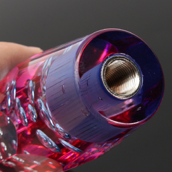 Universal 15cm Bubble Styling Crystal Manual Gear Knob Shift Blue White Red 7 Universal 15cm Bubble Styling Crystal Manual Gear Knob Shift Blue White Red - Image 7