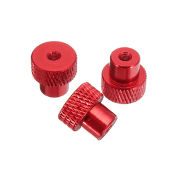 Suleve?„? M3AN2 10Pcs M3 Frame Hand-tight Flange Nut Cap Aluminum Alloy Super Light 1 Suleve?„? M3AN2 10Pcs M3 Frame Hand-tight Flange Nut Cap Aluminum Alloy Super Light