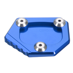 CNC Aluminum Kickstand Side Stand Pad For Honda CBR500R CB500F/X 2013-2015 5 CNC Aluminum Kickstand Side Stand Pad For Honda CBR500R CB500F/X 2013-2015 - Image 5