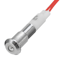 12V 6mm Waterproof LED Panel Dash Panel Warning Signal Indicator Light For Car Boat 6 12V 6mm Waterproof LED Panel Dash Panel Warning Signal Indicator Light For Car Boat - Image 6