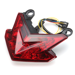 Rear LED Tail Brake Turn Signal License Integrated Light For Kawasaki Z800 ZX-6R 4 Rear LED Tail Brake Turn Signal License Integrated Light For Kawasaki Z800 ZX-6R - Image 4