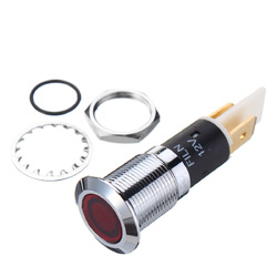 12V 12mm LED Dashboard Dash Warning Indicator Signal Light Lamp 2 12V 12mm LED Dashboard Dash Warning Indicator Signal Light Lamp - Image 2