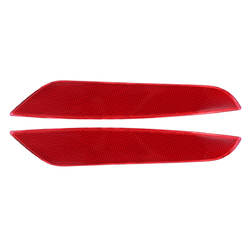 Car Left and Right Red Rear Bumper Reflector Fit For VW 2
