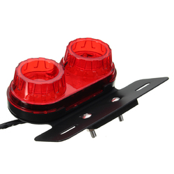 LED License Plate Brake Tail Turn Signal Dual Light For Motorcycle Bobber Cafe 5 LED License Plate Brake Tail Turn Signal Dual Light For Motorcycle Bobber Cafe - Image 5