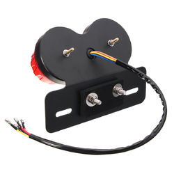 LED License Plate Brake Tail Turn Signal Dual Light For Motorcycle Bobber Cafe 7 LED License Plate Brake Tail Turn Signal Dual Light For Motorcycle Bobber Cafe - Image 7