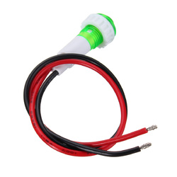 12V 10mm LED Dash Dashboard Panel Indicator Warning Signal Light Lamp 6 12V 10mm LED Dash Dashboard Panel Indicator Warning Signal Light Lamp - Image 6