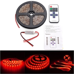 12V 5M 300LED Wireless Waterproof LED Strip Light 16FT For Motorcycle Boat Truck Car SUV 2