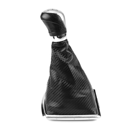 Car 5-Speed Gear Shift Knob Gaitor Boot Cover For Ford Focus 2005-08 2010-12 2 Car 5-Speed Gear Shift Knob Gaitor Boot Cover For Ford Focus 2005-08 2010-12 - Image 2