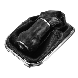 Car 5-Speed Leatherette Gear Gaitor Knob Shift Boot Cover For Volkswagen Jetta 5 Car 5-Speed Leatherette Gear Gaitor Knob Shift Boot Cover For Volkswagen Jetta - Image 5