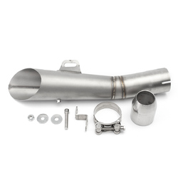 51mm Exhaust Systems Muffler Pipe For Yamaha YZF R6 04-17 Stainless GP Universal 2 51mm Exhaust Systems Muffler Pipe For Yamaha YZF R6 04-17 Stainless GP Universal - Image 2