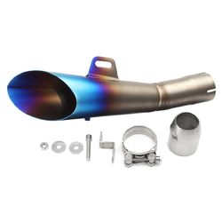 51mm Exhaust Systems Muffler Pipe For Yamaha YZF R6 04-17 Stainless GP Universal 3