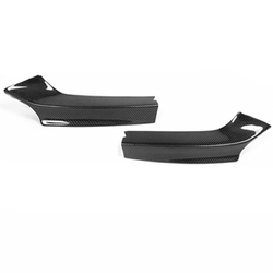 Car Carbon Fiber Front Bumper Splitter Lip Kit For BMW M235i Coupe 2014-16 1
