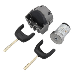 Ignition Switch Barrel Cyclinder Lock 2 Keys Set for Ford Transit MK7 2006 on 1