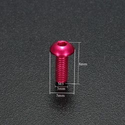 Suleve?„? M3AH6 10Pcs M3?—8mm Hex Socket Screws Round Head Cap Screws 7075 Aluminum Alloy 6 Suleve?„? M3AH6 10Pcs M3?—8mm Hex Socket Screws Round Head Cap Screws 7075 Aluminum Alloy - Image 6