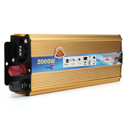 2000W Power Inverter DC 12V to AC 220V Car Converter Adapter USB Charger Supply 2 2000W Power Inverter DC 12V to AC 220V Car Converter Adapter USB Charger Supply - Image 2