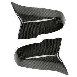 Carbon Fiber Print Side Mirror Cover Pair For BMW 1 2 3 Series F20 F22 F23 F30 F31 F32 F33 F36 F87 1